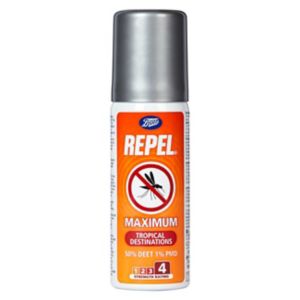 Boots Repel Maximum DEET & PMD Insect Repellent 50ml