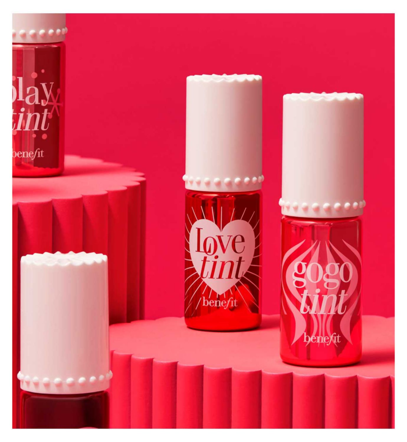 Benefit Lovetint Fiery-red lip and cheek stain, UK version