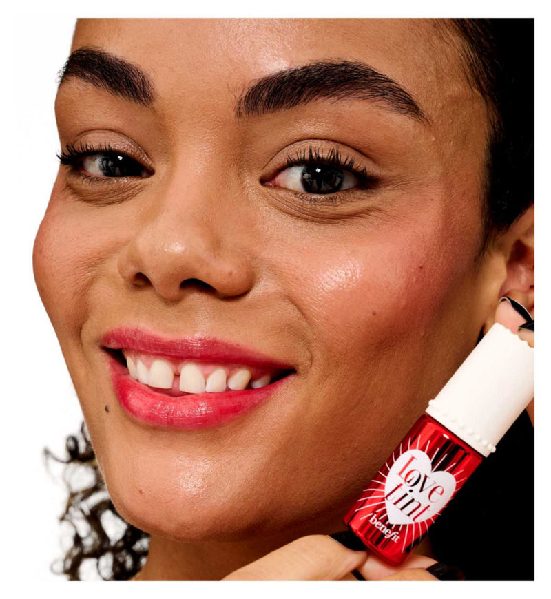 Benefit Lovetint Fiery-red lip and cheek stain, UK version