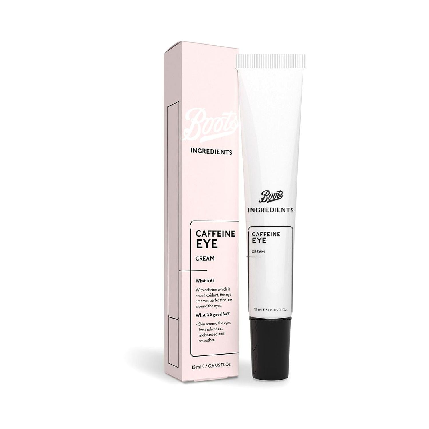 Boots Ingredients Caffeine Eye Cream 15ml - British product