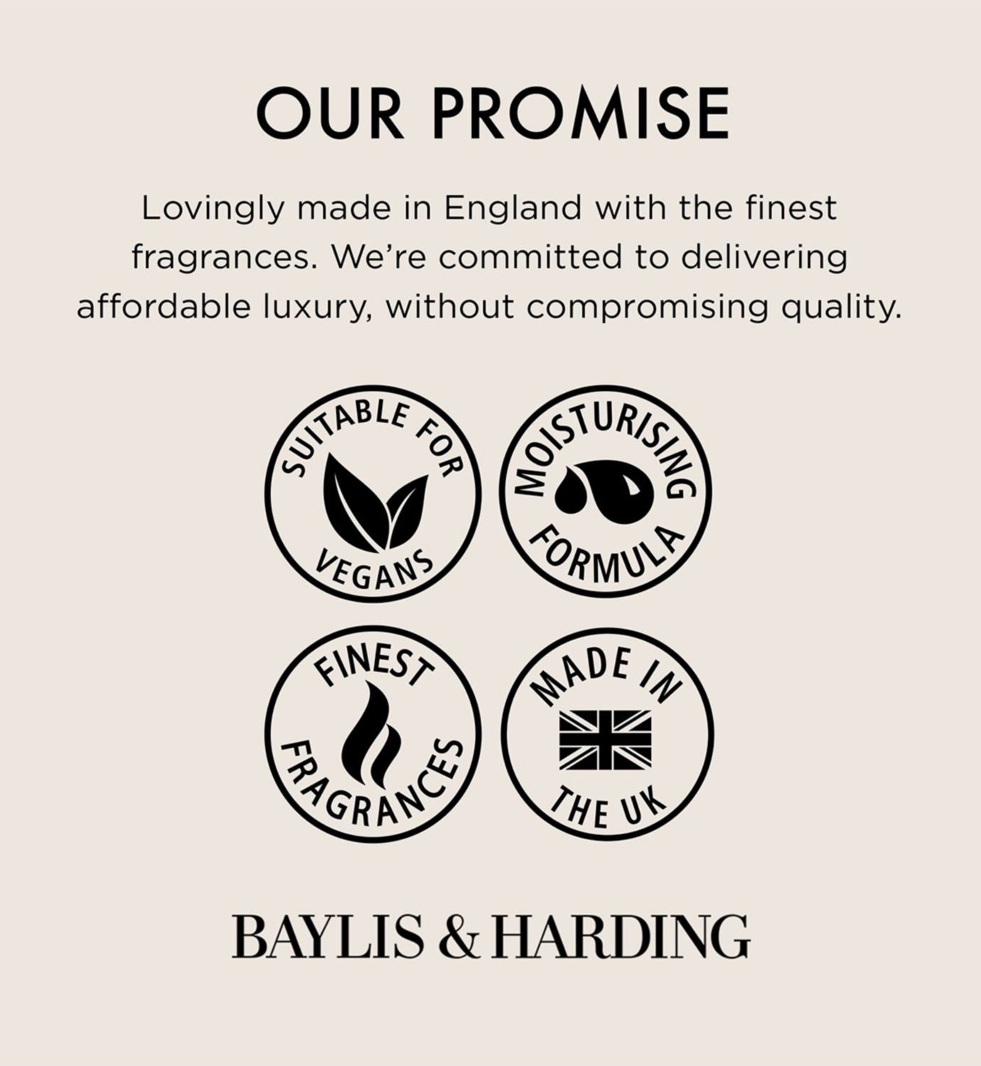 Baylis & Harding hand wash Peach Peony Jasmine 500ml - British product