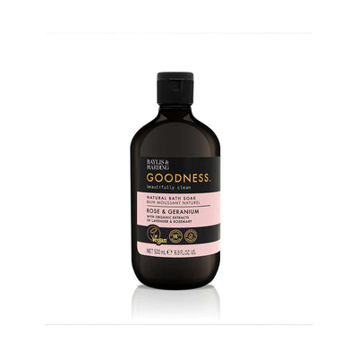 Baylis & Harding Goodness Rose & Geranium Bath Soak 500ml