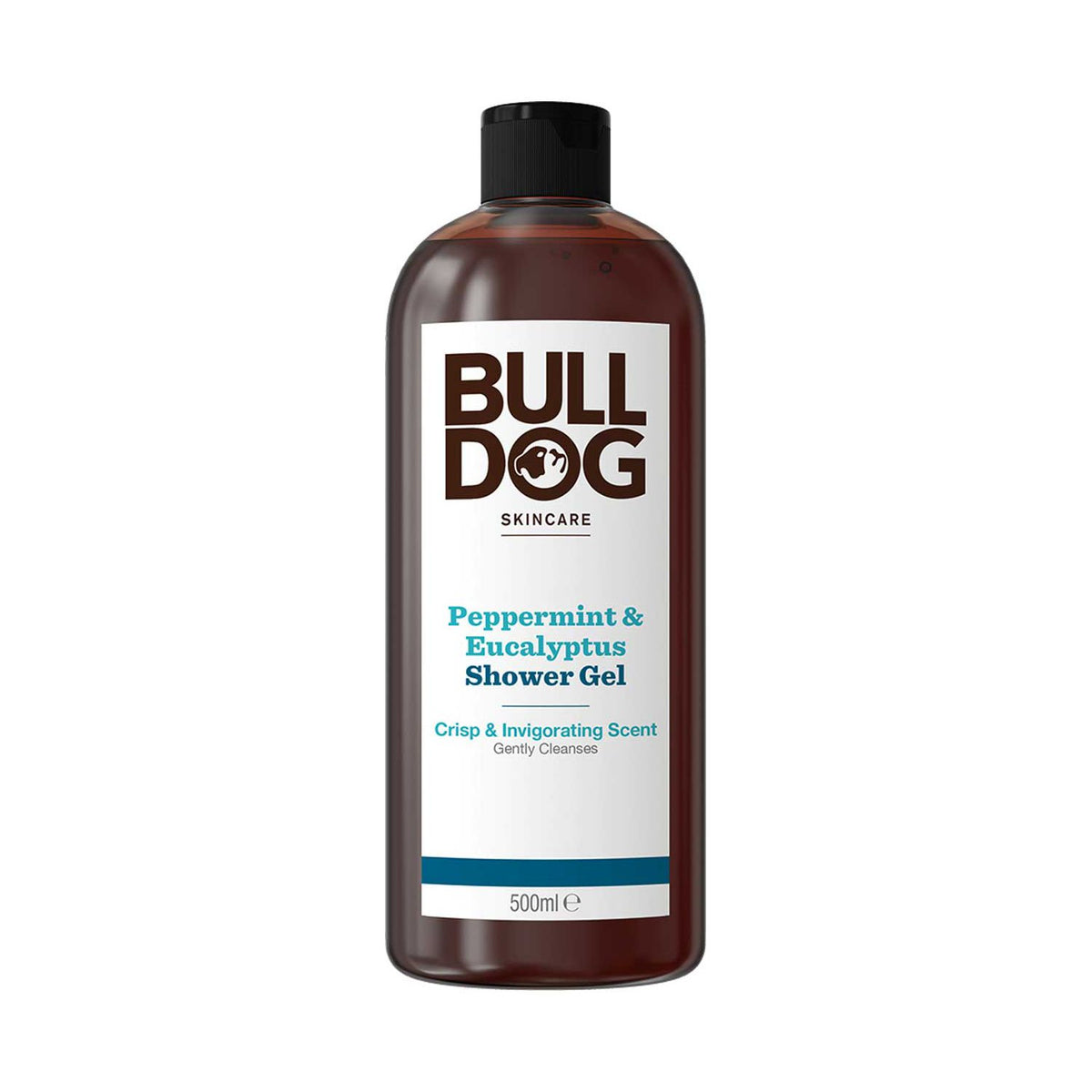 Bulldog Peppermint Eucalyptus Shower Gel 500ml - British product