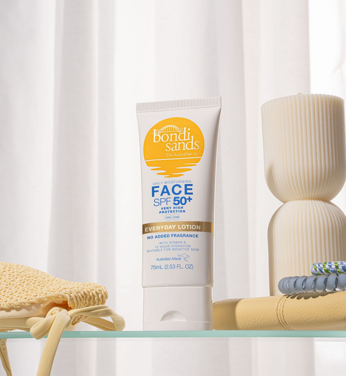 Bondi Sands Face Sunscreen Lotion Fragrance Free 75ml - British product