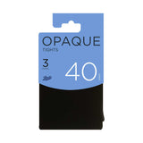 Boots 40 denier opaque tights black medium - British product