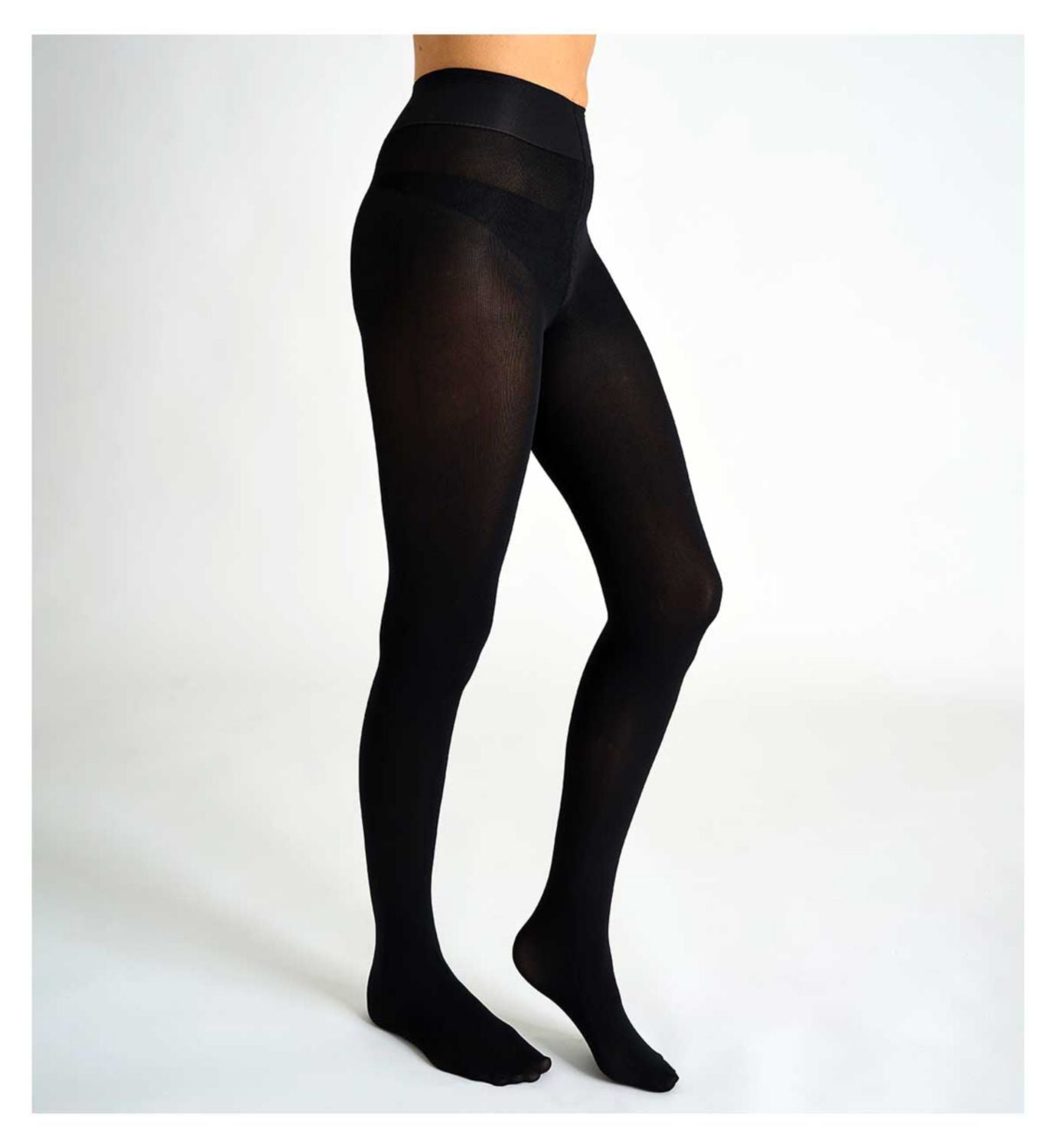 Boots 100 denier black velvet tights Medium - British product