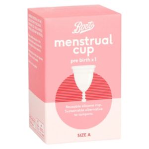 Boots Menstrual Cup Pre-Birth Size A - British product