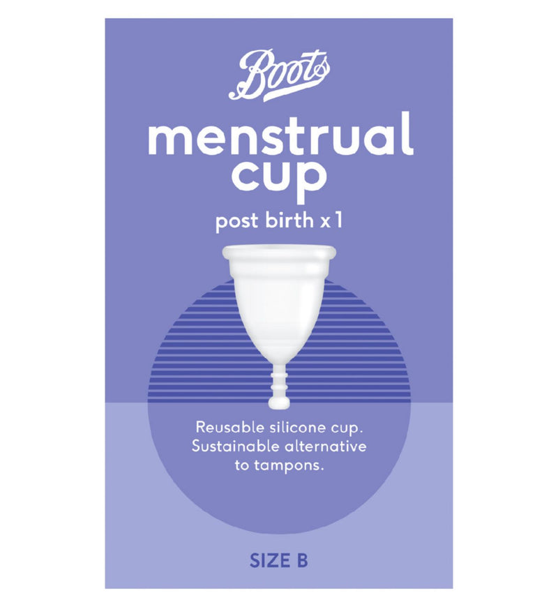 Boots Menstrual Cup Post Birth Size B - British product