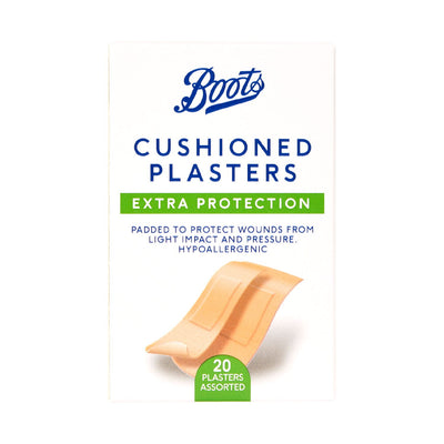 Boots Extra Protection Cushioned Plasters 20 Pack