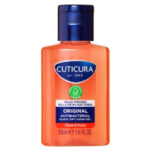 Cuticura hand gel Floral & Fruity 50ml - British product