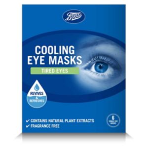 Boots Cooling Eye Mask Tired Eyes Sheet Masks 6s
