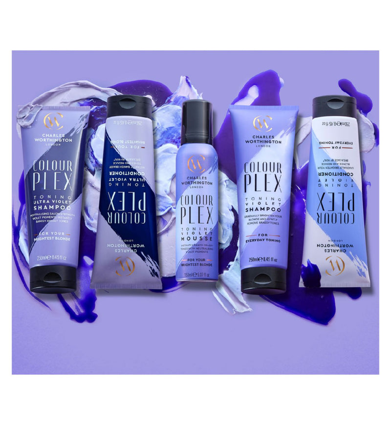 Charles Worthington violet toning conditioner 250ml - British product