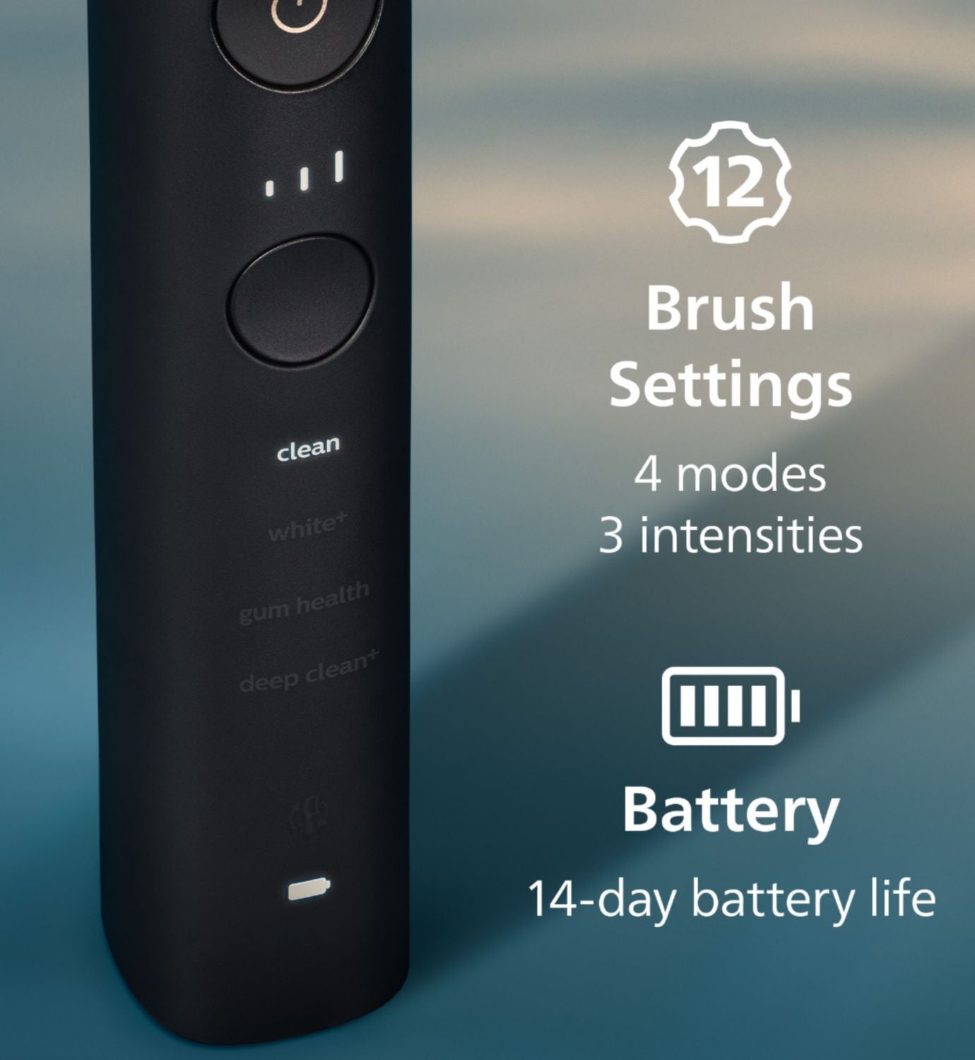 Philips Sonicare DiamondClean 9000 Electric Toothbrush Black, UK version