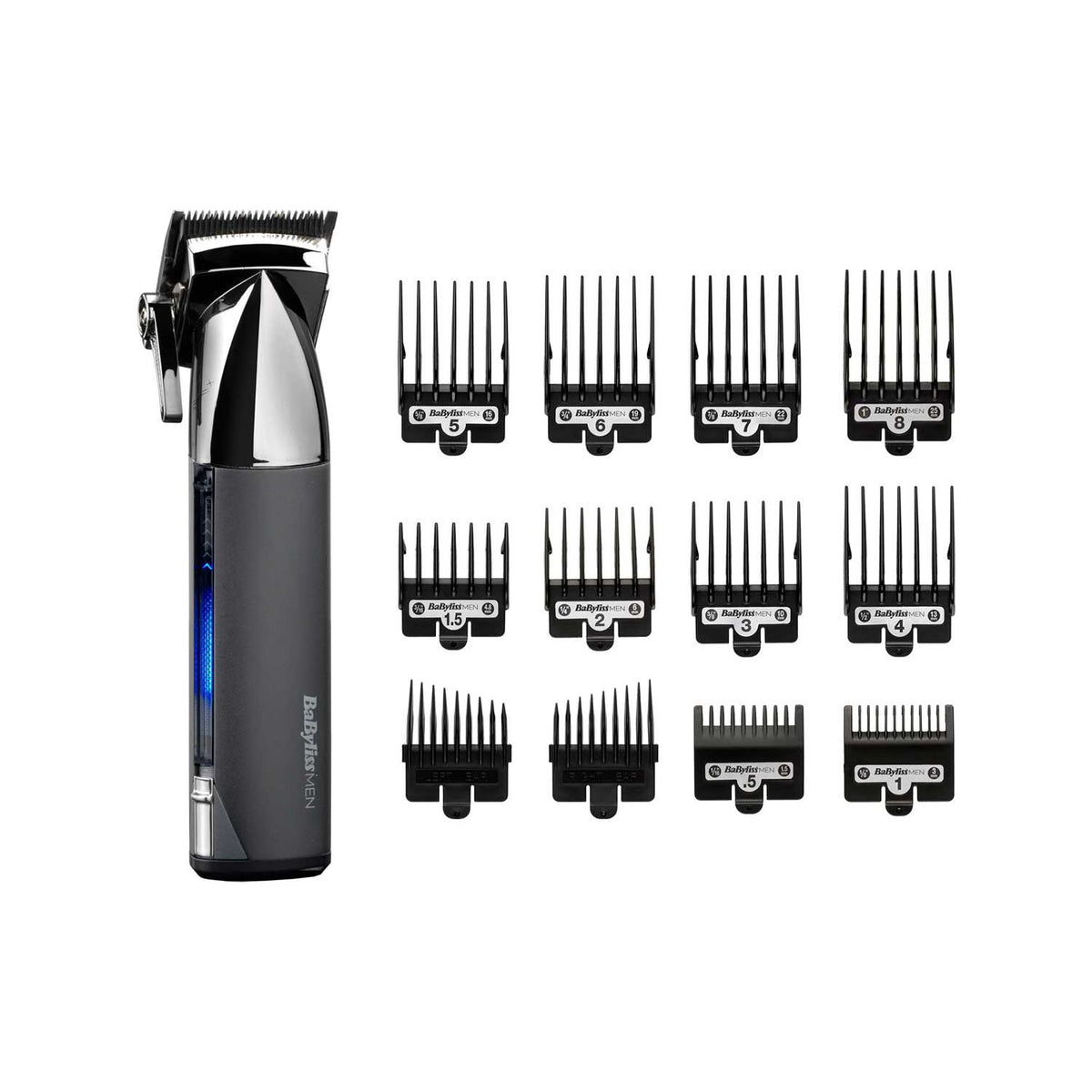 BaByliss Super-X Metal Series Hair Clipper Chrome - British product