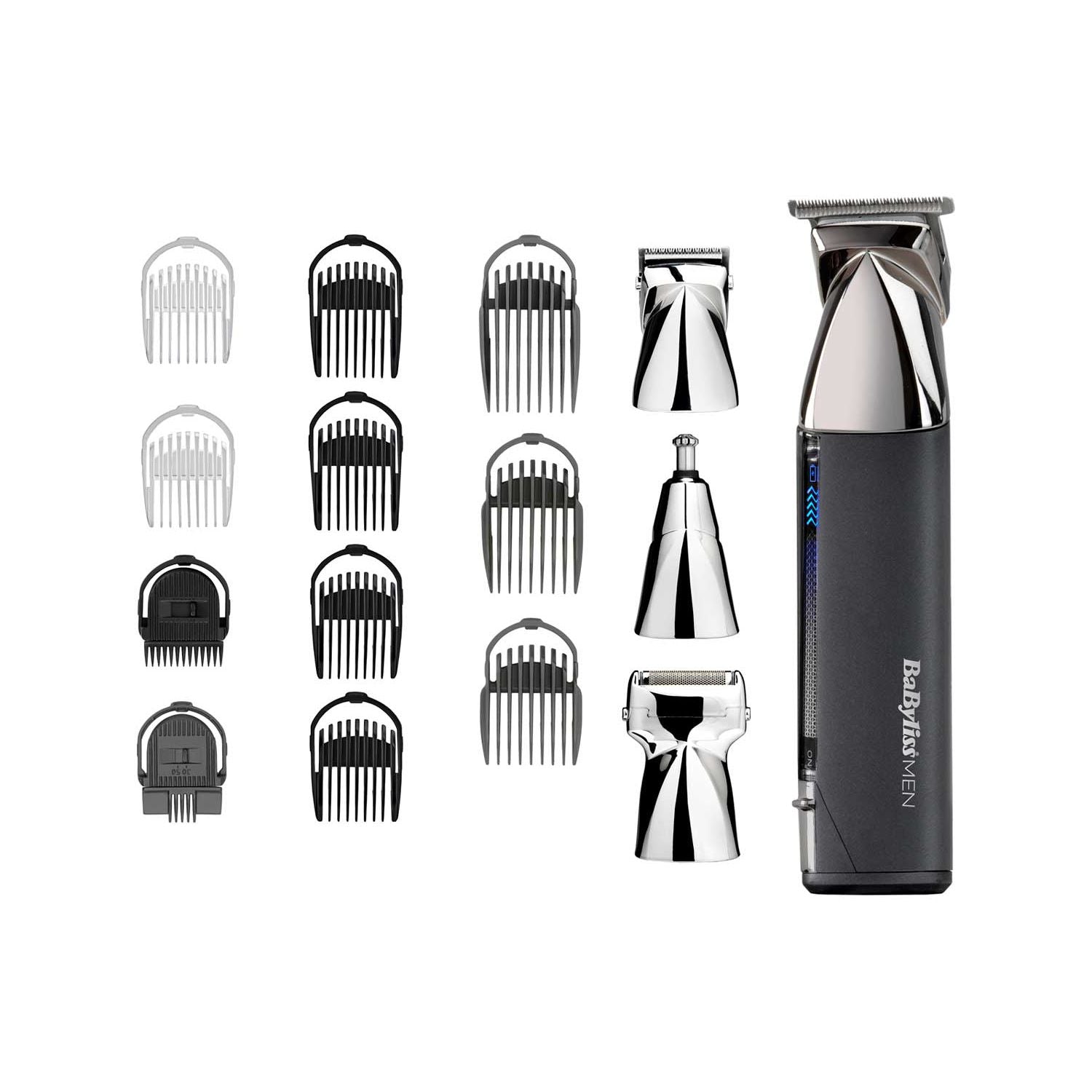 BaByliss Super-X Metal Series Multi Trimmer Chrome - British product