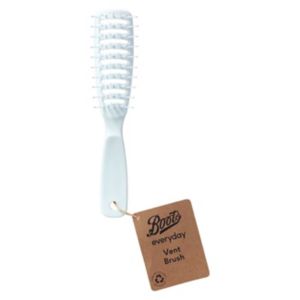Boots Basics vented plastic hair brush - British brand product