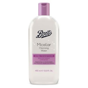 Boots Micellar Cleansing Water Sensitive Skin Cleanser 400ml