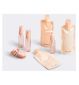 Kitsch 11 Piece Travel Bottle Set Blush Color, UK version