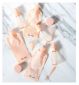Kitsch 11 Piece Travel Bottle Set Blush Color, UK version