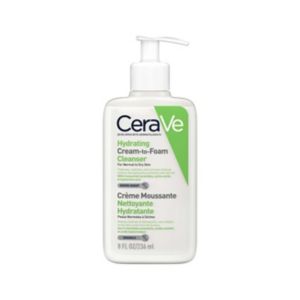 CeraVe Hydrating Cream-to-Foam Cleanser 236ml - British product