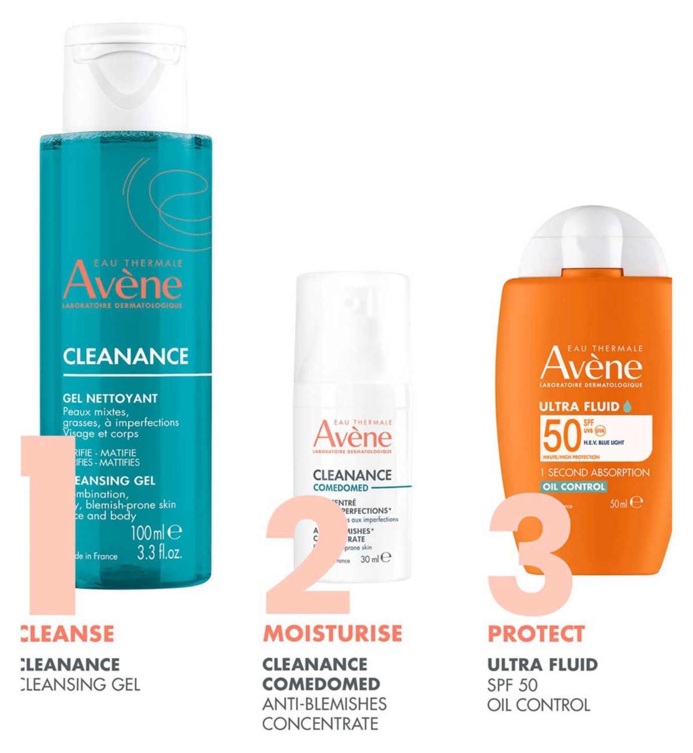 Avène Cleanance Cleansing Gel 100ml - British product
