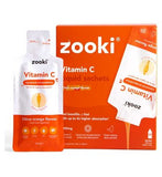 Zooki Liposomal Vitamin C 1000mg Citrus Orange Flavour - 30x15ml Liquid Sachets