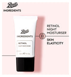 Boots Retinol Night Moisturiser 30ml - British product
