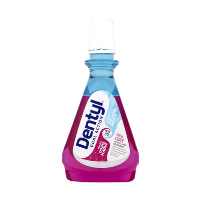 Dentyl Dual Action Fresh Clove Mouthwash 500ml