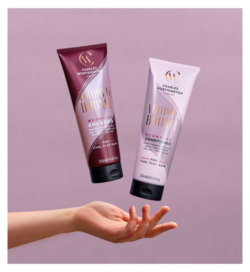 Charles Worthington Volume & Bounce Conditioner 250ml - British product