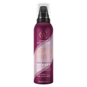Charles Worthington Volume and Bounce Body Booster Mousse 200ml - British product