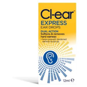 Cl-ear Express Ear Drops 12ml - British product