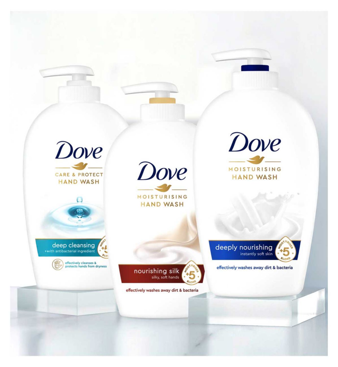 Dove Care & Protect liquid hand wash 250ml - British product