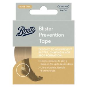 Boots Blister Prevention Tape Beige 3m x 9cm - British product