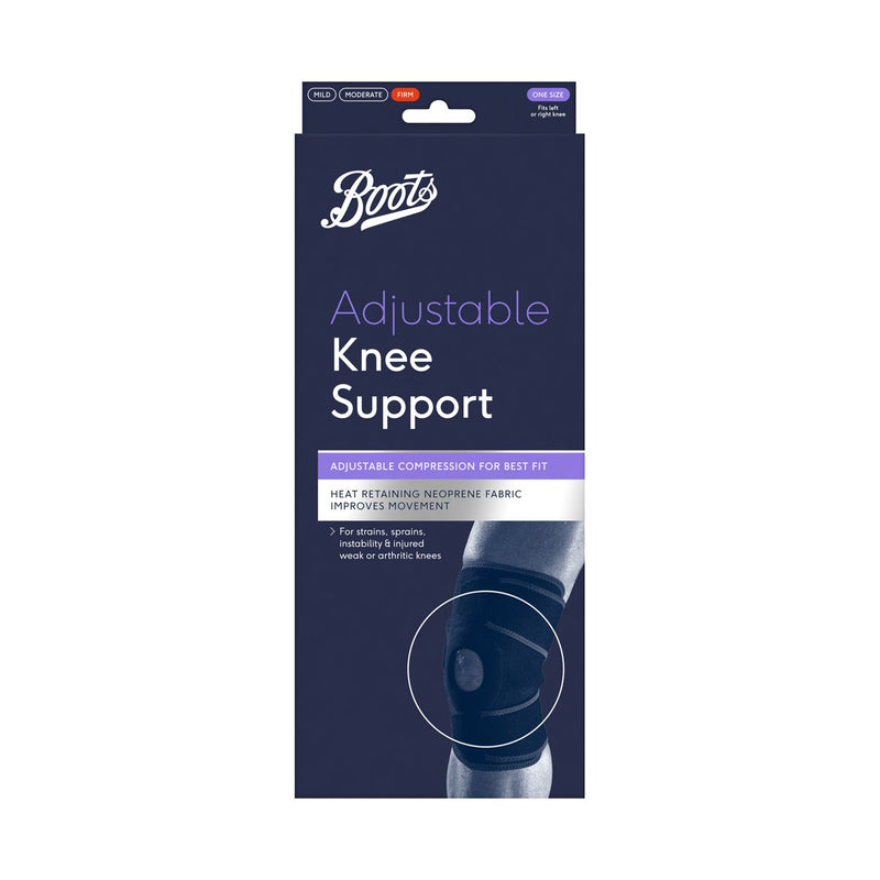 Boots Adjustable Knee Support One Size - British product