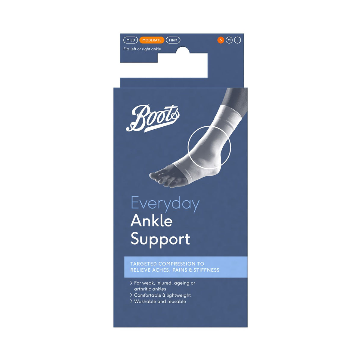 Boots Everyday Ankle Support Small - British product