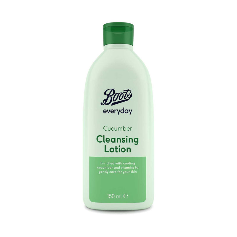 Boots Everyday cucumber cleansing lotion 150ml - British product