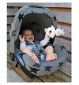Dooky Universal Pads Grey Stars 3 Pack - British product