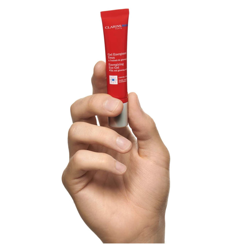 ClarinsMen energizing eye gel 15ml eye treatment, imported from the UK