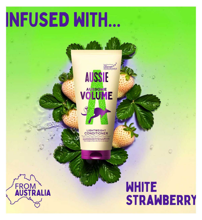 Aussie Vegan Hair Conditioner with Australian Plum 200ml - British product
