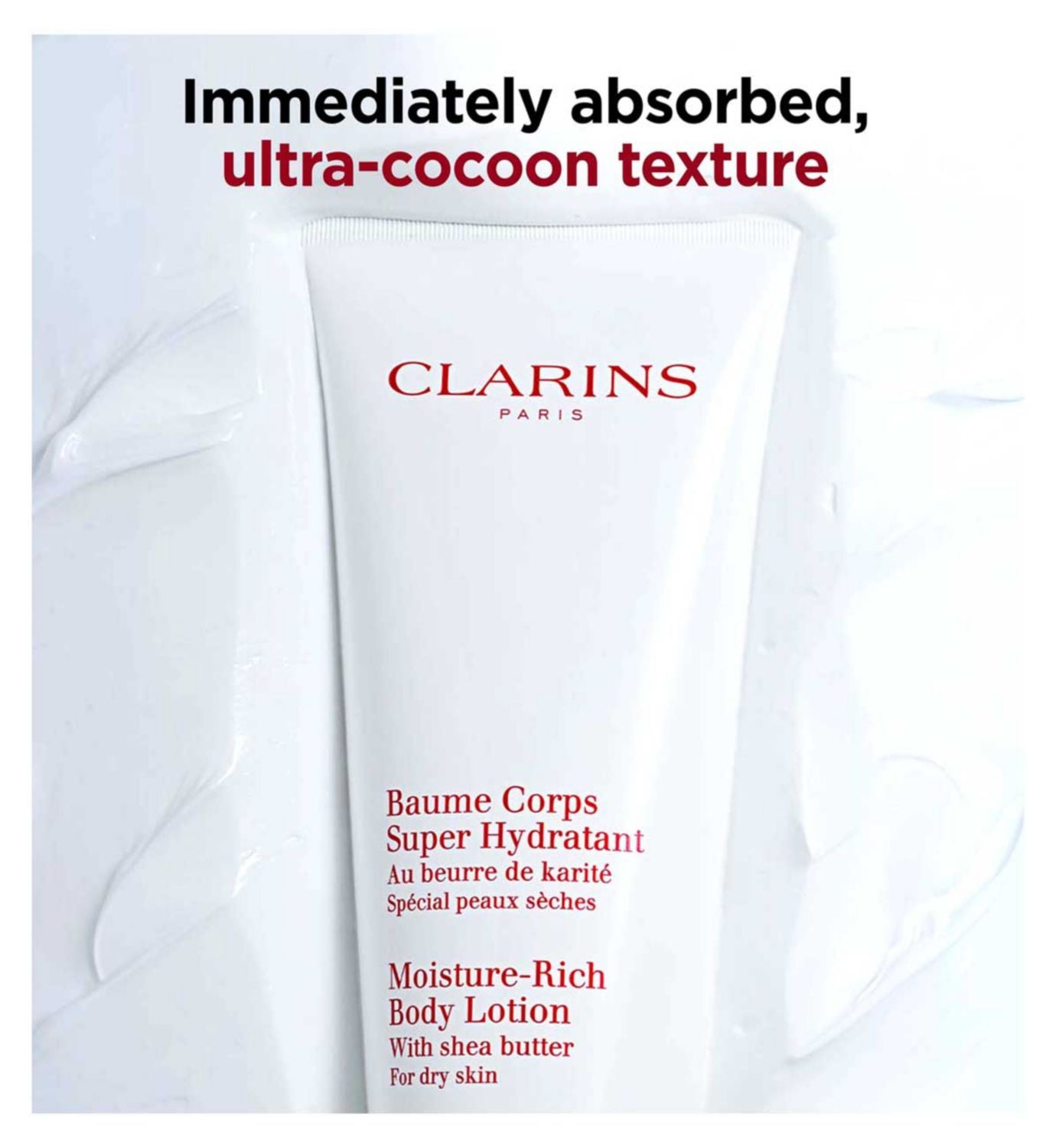 Clarins Moisture Rich Body Lotion - British product
