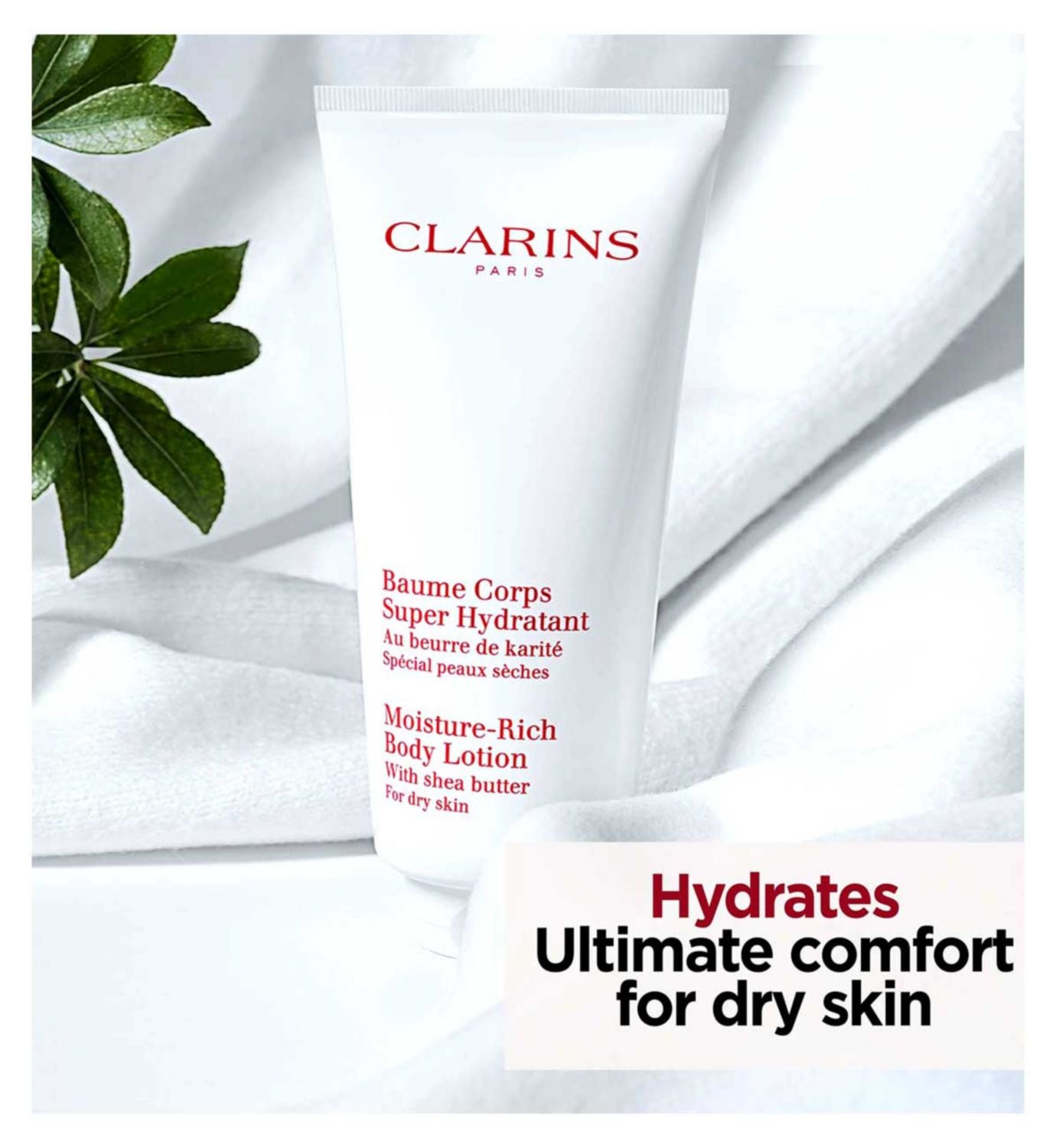 Clarins Moisture Rich Body Lotion - British product
