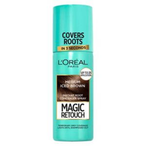 L'Oreal Magic Retouch Medium Iced Brown 75ml, UK version