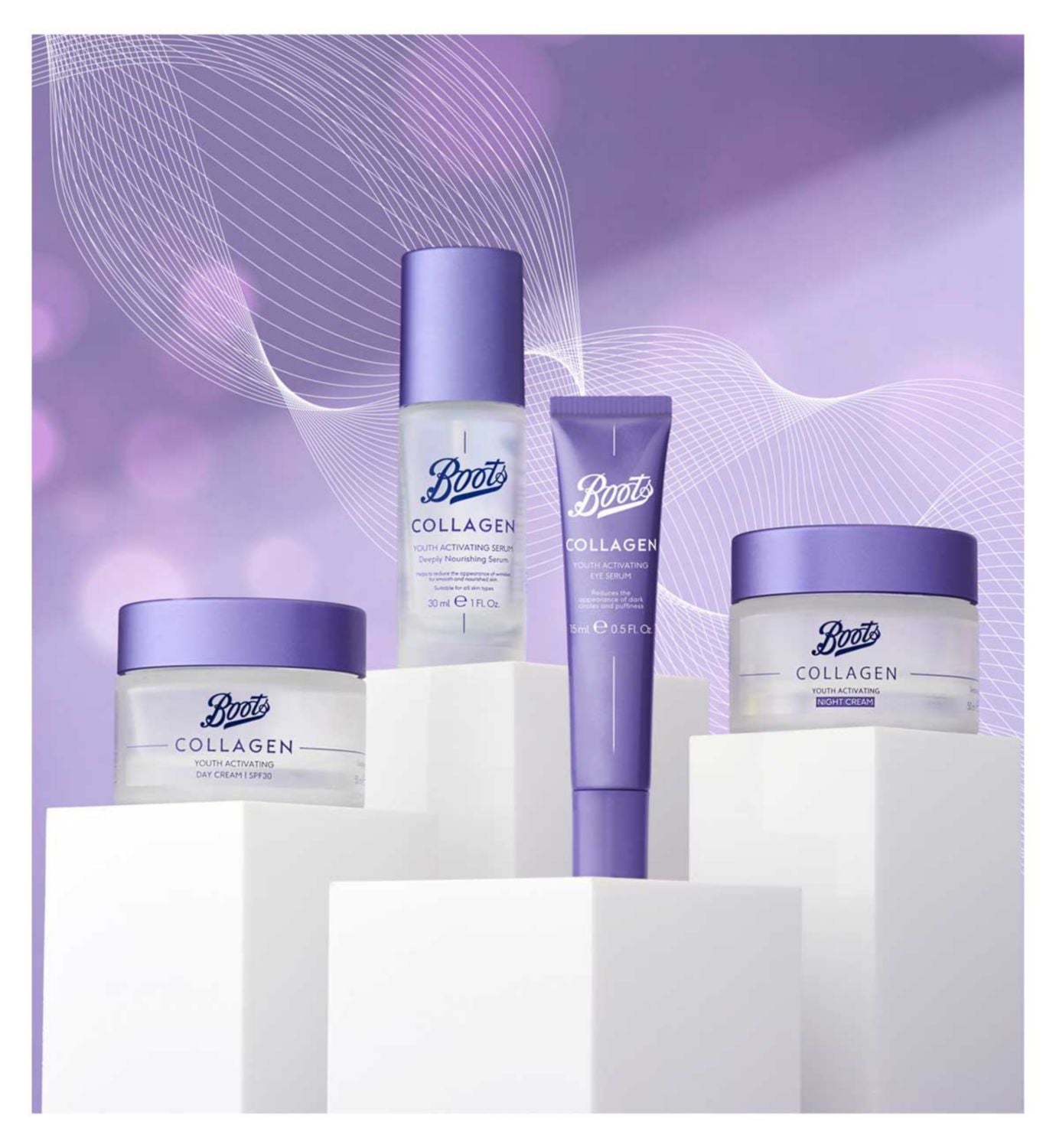 Boots Collagen Serum Anti-Wrinkle 30ml - British product