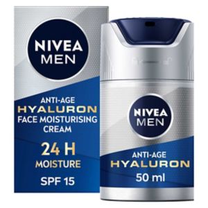 Nivea Men Anti-Age Day Cream Hyaluron 50ml, imported from the UK