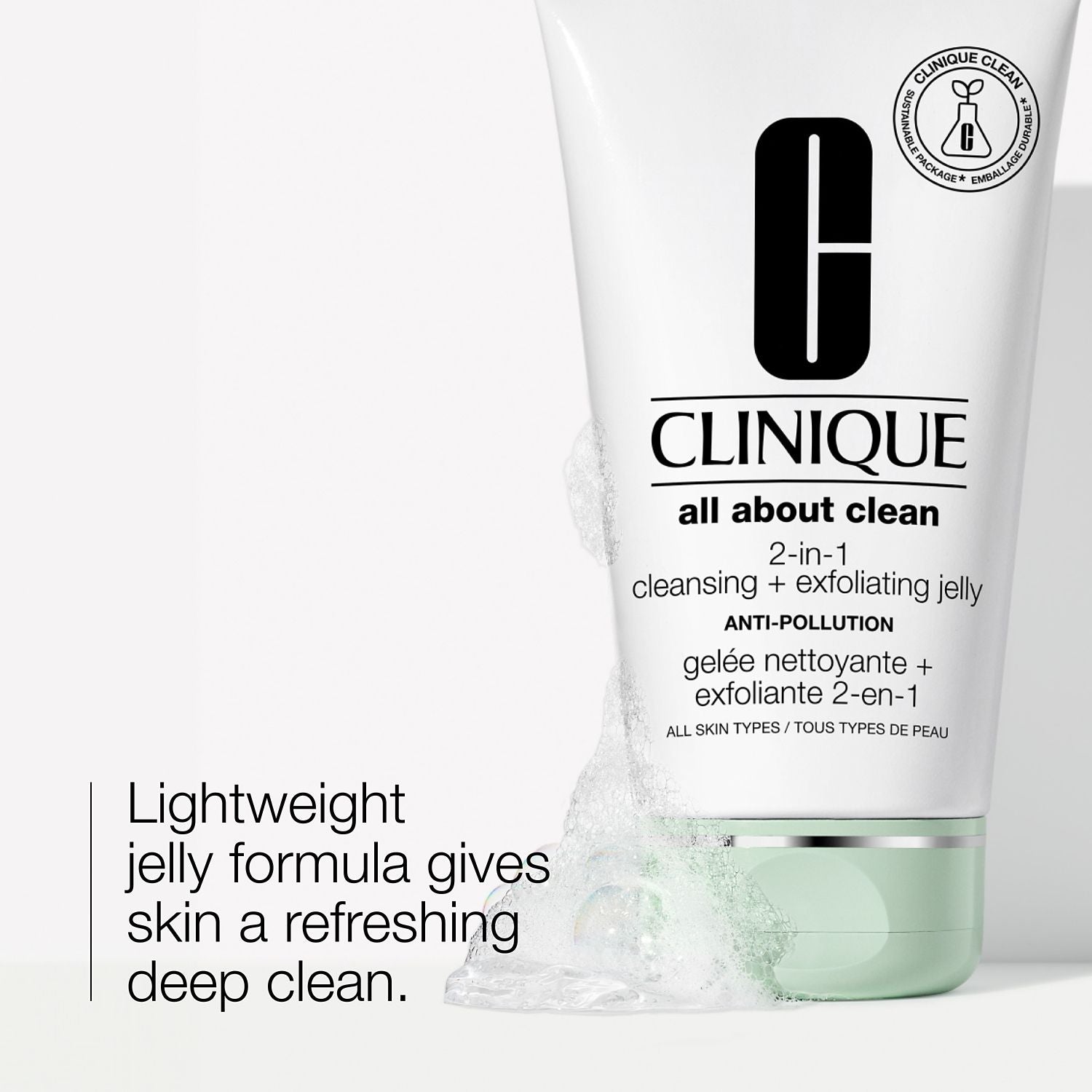 Clinique All About Clean cleansing jelly 150ml - British product