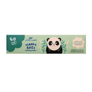 Boots Little + Loved Biodegradable Nappy Bags 50s