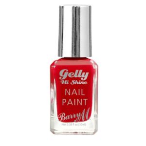 Barry M Gelly Nail Paint Hot Chilli 10ml - British product