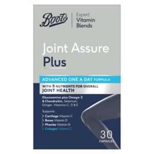 Boots Joint Assure Plus Supplement 30 Capsules - British product