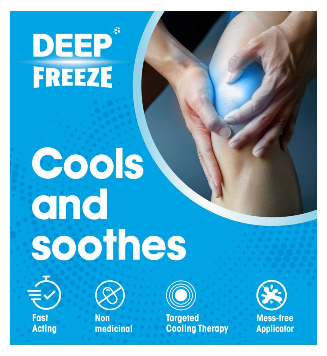 Deep Freeze Cold Gel Pain Relief 100g - British product