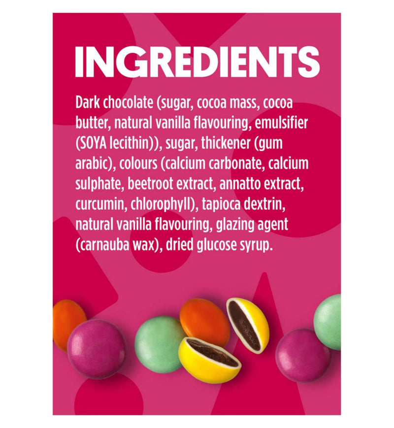 Doisy & Dam dark chocolate drops 80g - British product